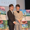 新海誠＆神木隆之介／「新海誠展『ほしのこえ』から『君の名は。』まで」