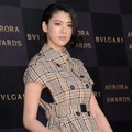 三吉彩花／「BVLGARIAVRORA AWARDS 2017」ゴールデンカーペットセレモニー