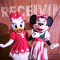 ミニーマウス＆デイジーダック／「ミッキーのベリー・メリー・クリスマス・パーティー」のキャラグリ