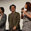 成田凌、井浦新、LiLiCo／『ニワトリ★スター』完成披露試写会舞台挨拶