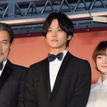 役所広司、松坂桃李、真木よう子／映画「孤狼の血」完成披露試写会