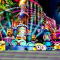 「ユニバーサル・スペクタクル・ナイトパレード ～ベスト・オブ・ハリウッド～」ミニオンズのフロート・イメージ図