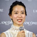 戸田恵梨香「ランコム ファンデーション 新製品発表会」