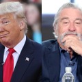 ドナルド・トランプ＆ロバート・デ・ニーロ (C) Getty Images