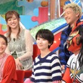 石原さとみ、波瑠、獣神サンダー・ライガー、菊地亜美、小森隼「笑ってコラえて！」2時間SP (C) NTV