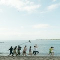 「海のシーン」メイキング『あの頃、君を追いかけた』(C)『あの頃、君を追いかけた』フィルムパートナーズ