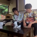 北村匠海と中川大志　NHK総合「もふもふモフモフ」夏の拡大スペシャル (C)NHK