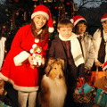 小林麻央サンタ登場『名犬ラッシー』ジョナサン・メイソン来日クリスマス・イベント・画像