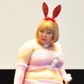 『ラビット・ホラー3D』公開記念イベントでの渡辺直美