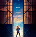 『キャプテン・マーベル』ティザーポスター　（C）Marvel Studios 2018