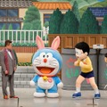 『映画ドラえもん　のび太の月面探査記』吉本新喜劇にサプライズ出演（C） 藤子プロ・小学館・テレビ朝日・シンエイ・ADK 2019