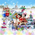 【ディズニー】JALがクリスマス時期限定の恒例パレードに、5度目の協賛・画像