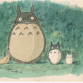 『宮崎駿展』イメージ画『となりのトトロ』(1988)イメージボード 宮崎駿（C） 1988 Studio Ghibli