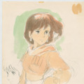 『宮崎駿展』イメージ画『風の谷のナウシカ』(1984)イメージボード 宮崎駿（C） 1984 Studio Ghibli・H