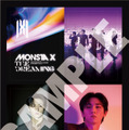 『MONSTA X：THE DREAMING』オリジナルステッカー（C）2021 STARSHIP ENTERTAINMENT Co. Ltd ALL RIGHTS RESERVED. MADE IN KOREA