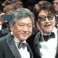 是枝監督、ソン・ガンホと手を握り合って鑑賞『ベイビー・ブローカー』に12分間のスタンディング・オベーション・画像