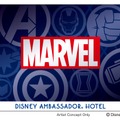 「マーベルスペシャルルーム“アベンジャーズ：ヒーローズ・ユナイテッド”」As to Disney artwork, logos and properties： (C) Disney