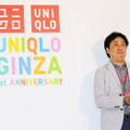 松本店長 in 「ユニクロ」銀座店1周年記念トークショー
