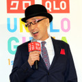“1日店長”となったテリー伊藤 in 「ユニクロ」銀座店1周年記念トークショー