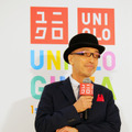 “1日店長”となったテリー伊藤 in 「ユニクロ」銀座店1周年記念トークショー