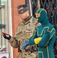 『Kick-Ass 2』撮影風景 -(C) Newscom／AFLO