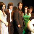 『約三十の嘘』椎名桔平、中谷美紀、妻夫木聡、大谷健太郎監督完成披露舞台挨拶