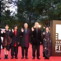 金子修介監督、羽村仁成、星乃あんな、前出燿志他／第36回東京国際映画祭『ゴールド・ボーイ』（ガラ・セレクション）