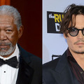 モーガン・フリーマンとジョニー・デップ -(C) Getty Images
