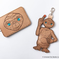 OJAGA DESIGN [E.T.] パスケース（フェイス）、キーホルダー© Universal City Studios LLC. All Rights Reserved.