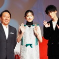 武内英樹監督＆永野芽郁＆佐藤健『はたらく細胞』製作発表会