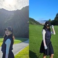 韓国人俳優と結婚した日本人女性・アヤネさん、産後ダイエットは大成功！圧巻のゴルフウェア姿を披露【PHOTO】