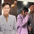『イカゲーム』俳優イ・ジョンジェ、続編に期待が募る共演女優とのツーショット公開【PHOTO】