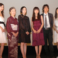 初日を迎えた『夕凪の街 桜の国』の舞台挨拶に顔を揃えたキャスト・スタッフ陣