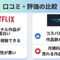 AmazonプライムビデオとNetflixの違い8つを徹底比較！おすすめなのはどっち？