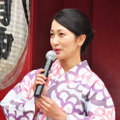 鶴田真由／『さよなら渓谷』ヒット祈願＠神田明神