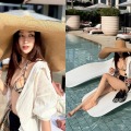 バンコクを訪れた『トンイ』女優パク・ハソン、大胆なビキニ姿で健康美を披露！【PHOTO】