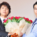 上川隆也、武田真治からの意味深な（？）バラの花束＆告白に困惑！・画像
