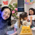 女優チェ・ジウ、愛娘に祝われた50歳の誕生日…笑顔あふれる瞬間を公開【PHOTO】