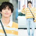 パク・ボゴム、まるで『グッドボーイ』のワンシーン？猛暑でも爽やかすぎる出国ショット【空港写真】