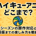 ハイキューアニメどこまで？各シーズンの原作対応と劇場版までの楽しみ方を徹底解説