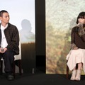 『秒速5センチメートル』完成披露試写会　森七菜、青木柚