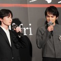 林裕太、北村匠海『愚か者の身分』完成披露試写会