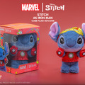 【ホットトイズ・ZAKKA】コスビ・ぬいぐるみキーチェーン「マーベル｜スティッチ」