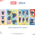【ホットトイズ・ZAKKA】『マーベル｜スティッチ』コスビ・ステッカー