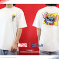 【ホットトイズ・アパレル】Ｔシャツ『マーベル｜スティッチ』