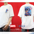 【ホットトイズ・アパレル】Ｔシャツ『マーベル｜スティッチ』