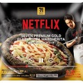 Netflix セブンプレミアム ゴールド金のブラックマルゲリータ 698円（税込753.84 円）
