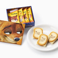 ズートピア/ショコラサンド「見ぃつけたっ」 4枚入 パッケージA　1,050円(本体価格973円)©Disney