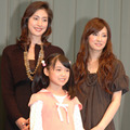 上原一家の母・長女・次女を演じた3人