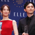 北川景子、吉沢亮／「ELLE CINEMA AWARDS 2025」